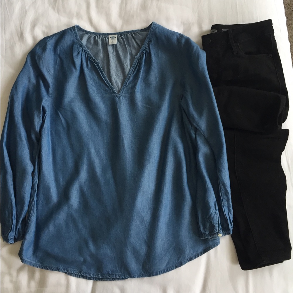 Old Navy Chambray Top